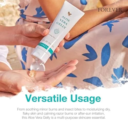 Forever Living Aloe Vera Gelly 118ml (4 fl oz) | Soothes & Moisturizes Dry, Irritated Skin thumbnail 5
