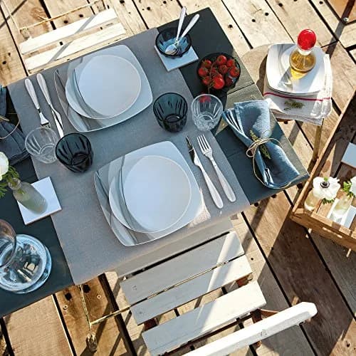 Guzzini Art & Cafè Set of Six Transparent Teaspoons 5-3/4-Inches | Modern Italian Design, Food-Safe SAN, Dishwasher Safe thumbnail 2