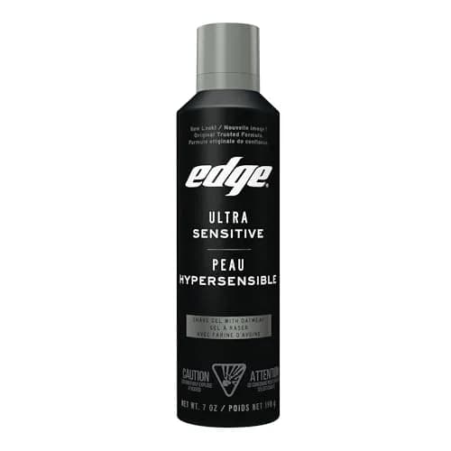 Edge Ultra Sensitive Skin Unscented Shaving Gel 207ml (7 Fl Oz) | Advanced Formula for Dry, Sensitive Skin thumbnail 1