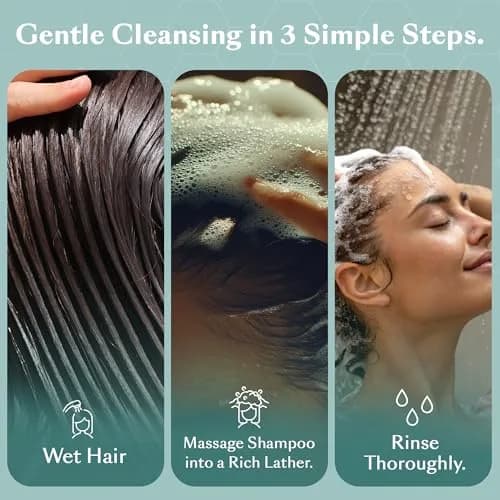 DHS Clear Shampoo - Unscented, Gentle for Sensitive Skin & Dry Scalp, 8oz | Paraben-Free & Dye-Free thumbnail 5