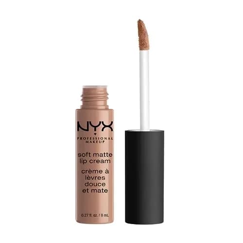 NYX PROFESSIONAL MAKEUP Soft Matte Lip Cream, London (Mid-Tone Beige) 8ml (0.27 Fl Oz) | Long-Lasting Matte Finish thumbnail 1