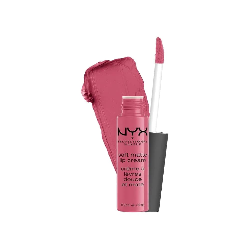 NYX PROFESSIONAL MAKEUP Soft Matte Lip Cream, Milan (Dark Pink-Brown) 7.9ml (0.27 Fl Oz) | Long-Lasting Matte Finish - view 2