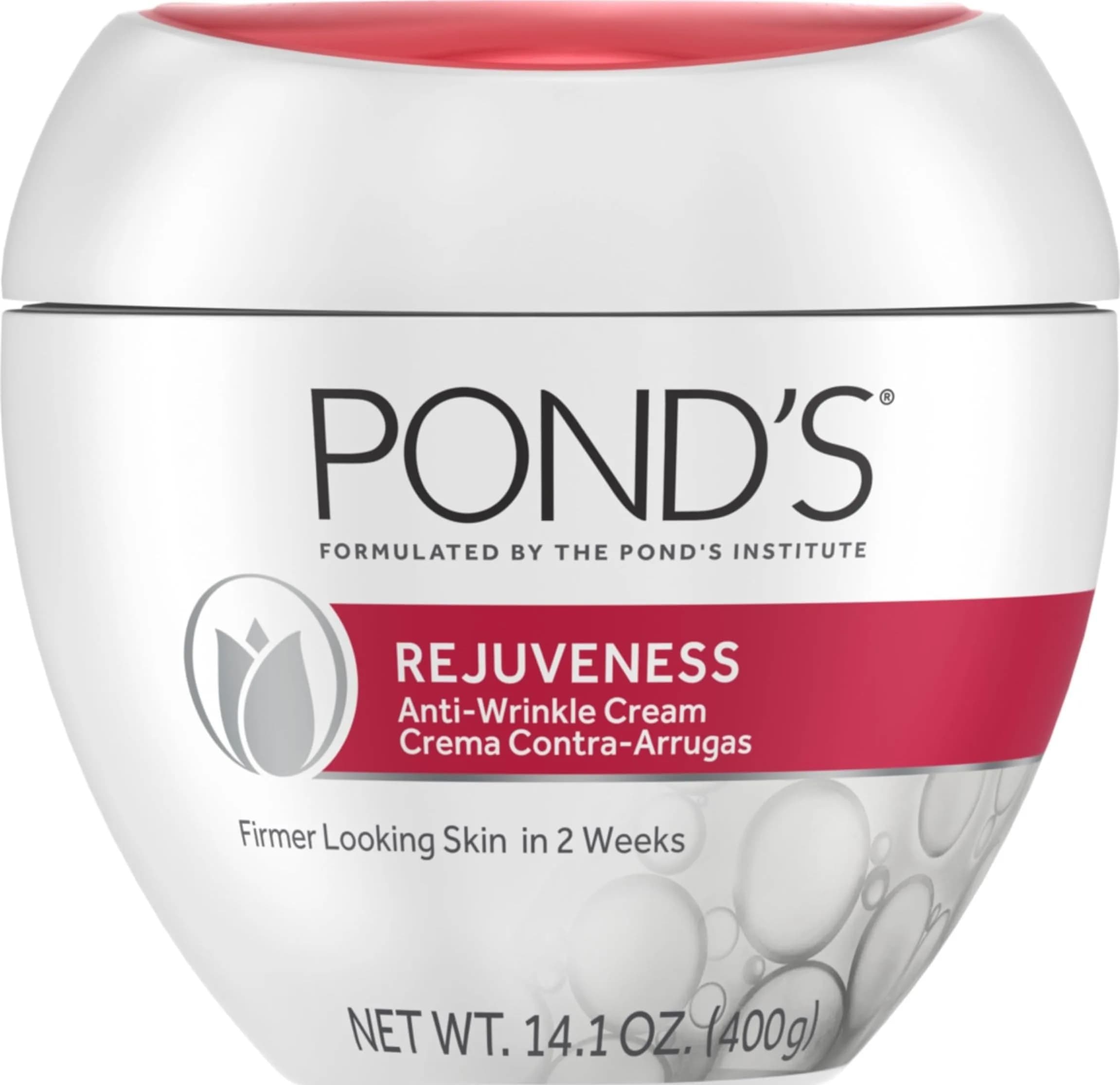 POND’S Rejuveness Face Cream 394ml (14.1 oz) | Anti-Aging Moisturizer with AHAs, Collagen & Vitamin E - main product image