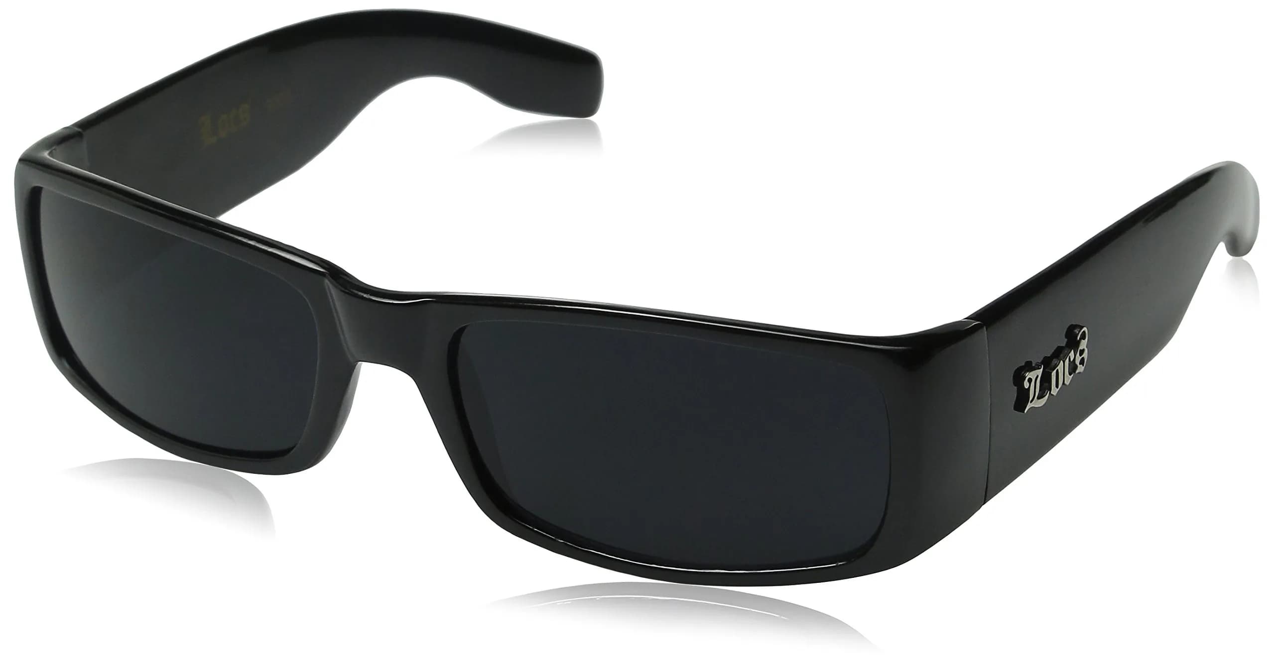 Locs 9006 Hardcore Gangster Sunglasses - Original Black | UV400 Protection - main product image