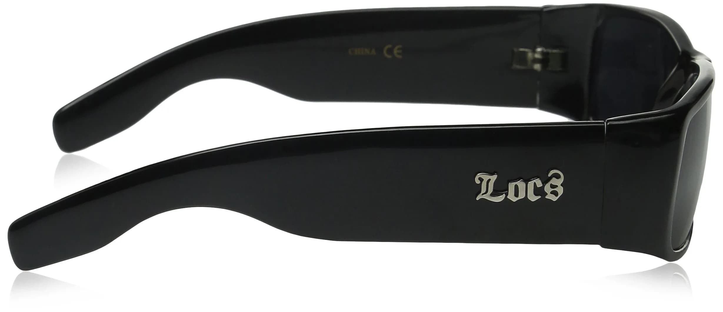 Locs 9006 Hardcore Gangster Sunglasses - Original Black | UV400 Protection - view 3
