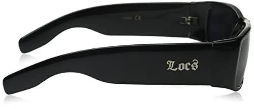 Locs 9006 Hardcore Gangster Sunglasses - Original Black | UV400 Protection thumbnail 3