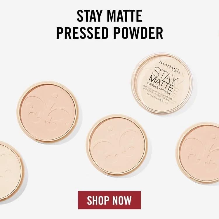 Rimmel Stay Matte Pressed Powder 0.49oz | High Coverage, Shine Control, Humidity-Proof thumbnail 7