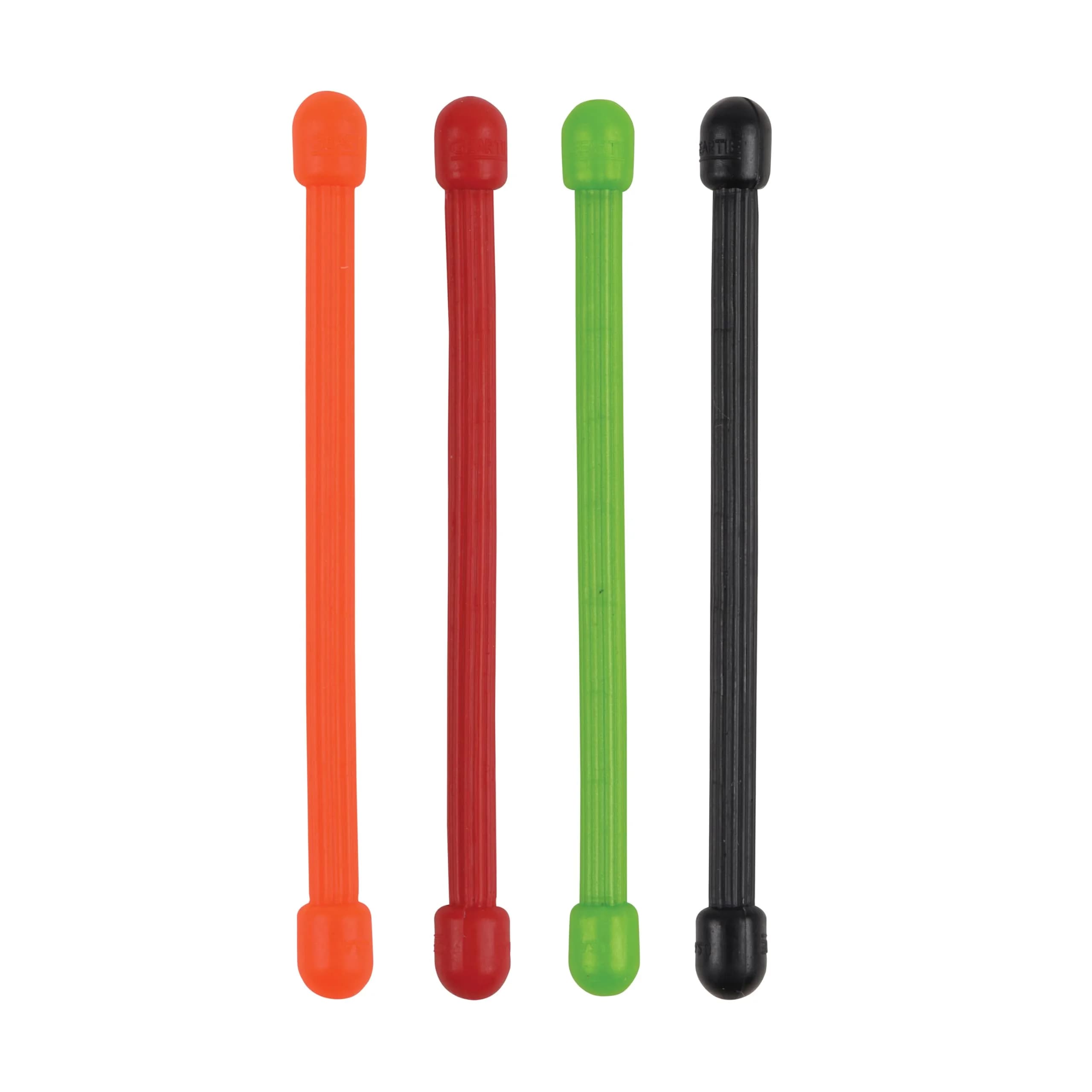 Nite Ize GT3-4PK-A1 Original Gear, Reusable Rubber Twist Tie, 3" - 4 Pack, Colors May Vary | Versatile, Waterproof & UV-Resistant