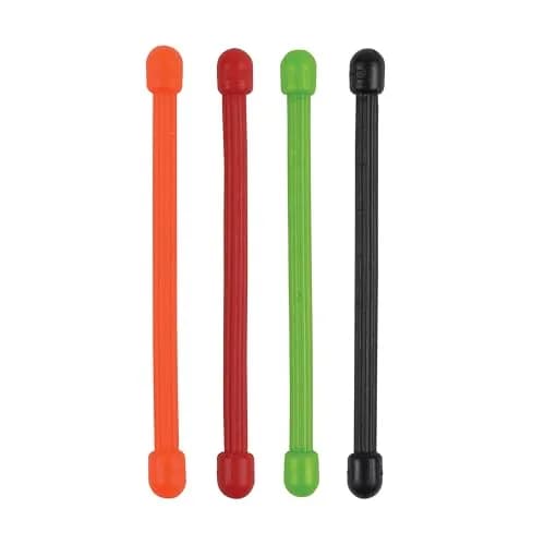 Nite Ize GT3-4PK-A1 Original Gear, Reusable Rubber Twist Tie, 3" - 4 Pack, Colors May Vary | Versatile, Waterproof & UV-Resistant thumbnail 1