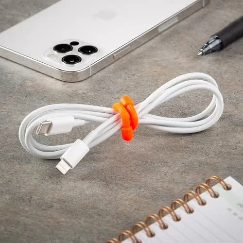 Nite Ize GT3-4PK-A1 Original Gear, Reusable Rubber Twist Tie, 3" - 4 Pack, Colors May Vary | Versatile, Waterproof & UV-Resistant thumbnail 6