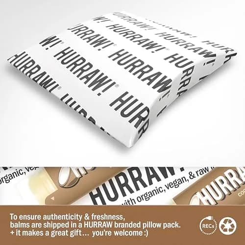 Hurraw! Coconut Lip Balm 4.8g | Organic, Vegan & Cruelty-Free, Made in USA thumbnail 4
