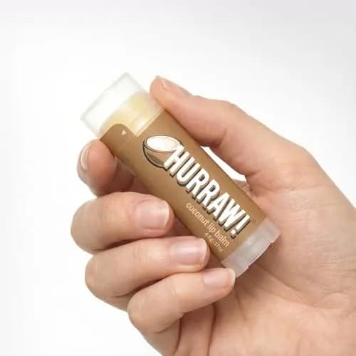 Hurraw! Coconut Lip Balm 4.8g | Organic, Vegan & Cruelty-Free, Made in USA thumbnail 5