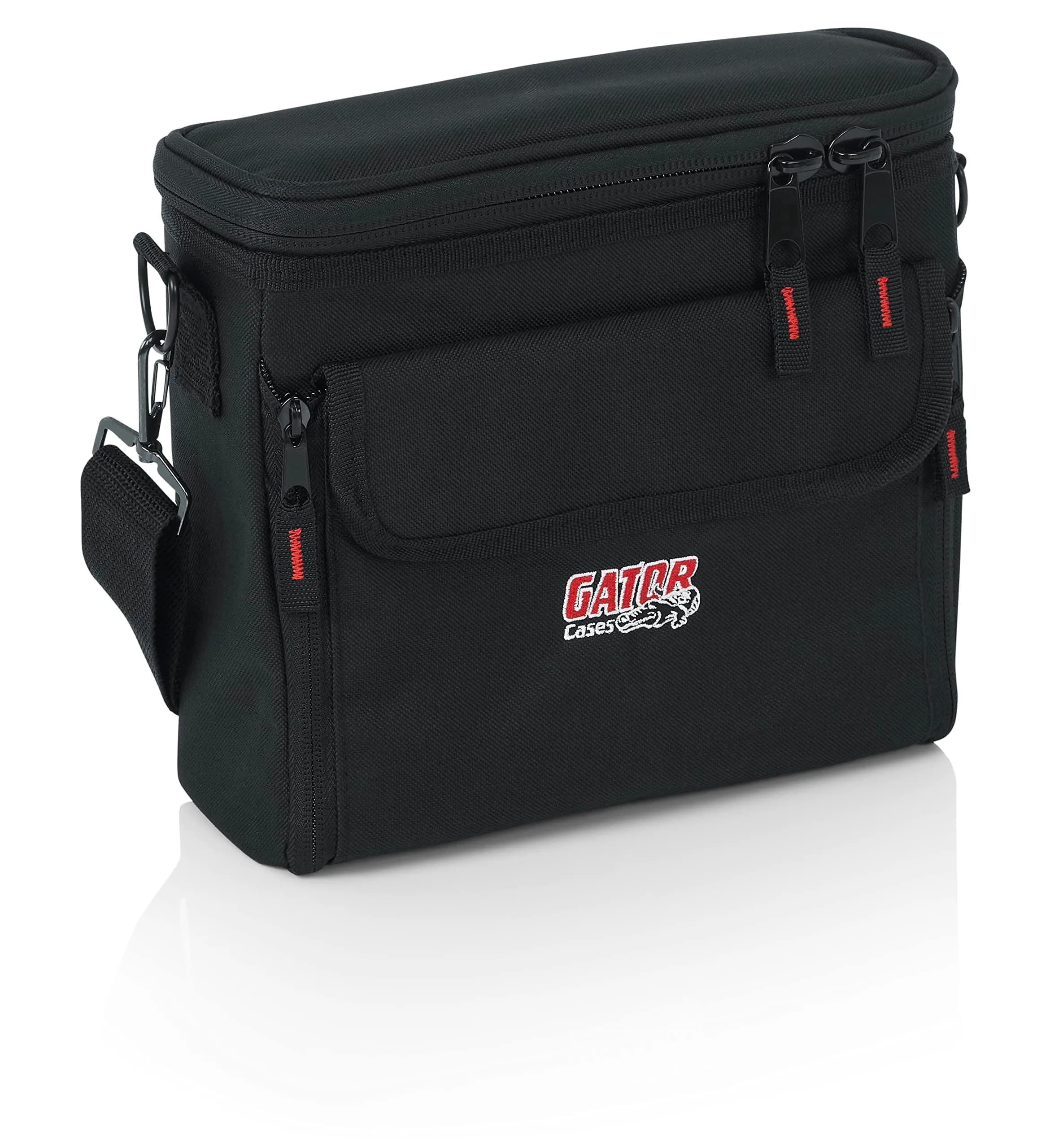 Gator Cases Lightweight Carrying Case for In-Ear Monitoring Systems (G-IN EAR SYSTEM) | Rugged Nylon, Padded, Black
