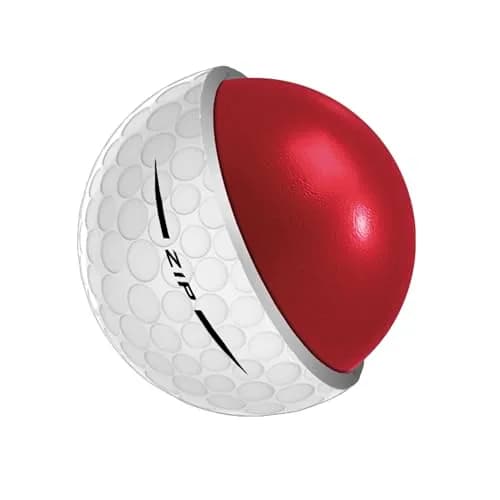 Wilson Staff Zip Golf Balls- White, 24 Pack | Minimal Spin & Max Distance thumbnail 4