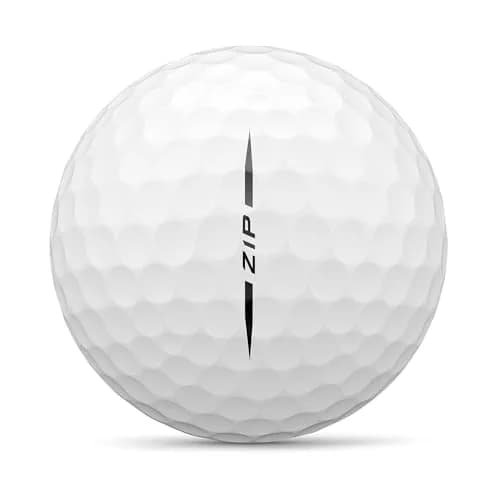 Wilson Staff Zip Golf Balls- White, 24 Pack | Minimal Spin & Max Distance thumbnail 3