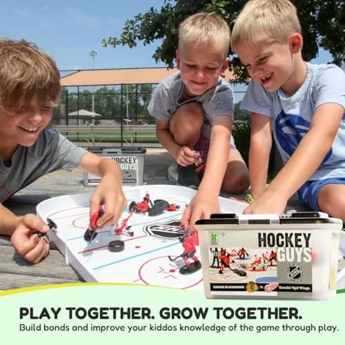 Kaskey Kids NHL Hockey Guys, Blackhawks vs. Red Wings | Action Figures for Imaginative Play, Ages 3+ thumbnail 4
