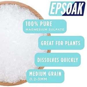 Epsoak Epsom Salt 5 lb (2.27 kg) Magnesium Sulfate USP Bath Salts | Cruelty-Free Certified thumbnail 9