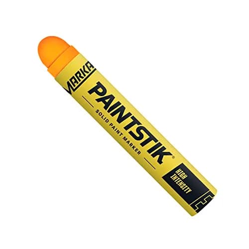 Markal Orange Paintstik Solid Marker 12 Pk | High-Intensity, Fast-Drying, All-Surface Industrial Marker thumbnail 1