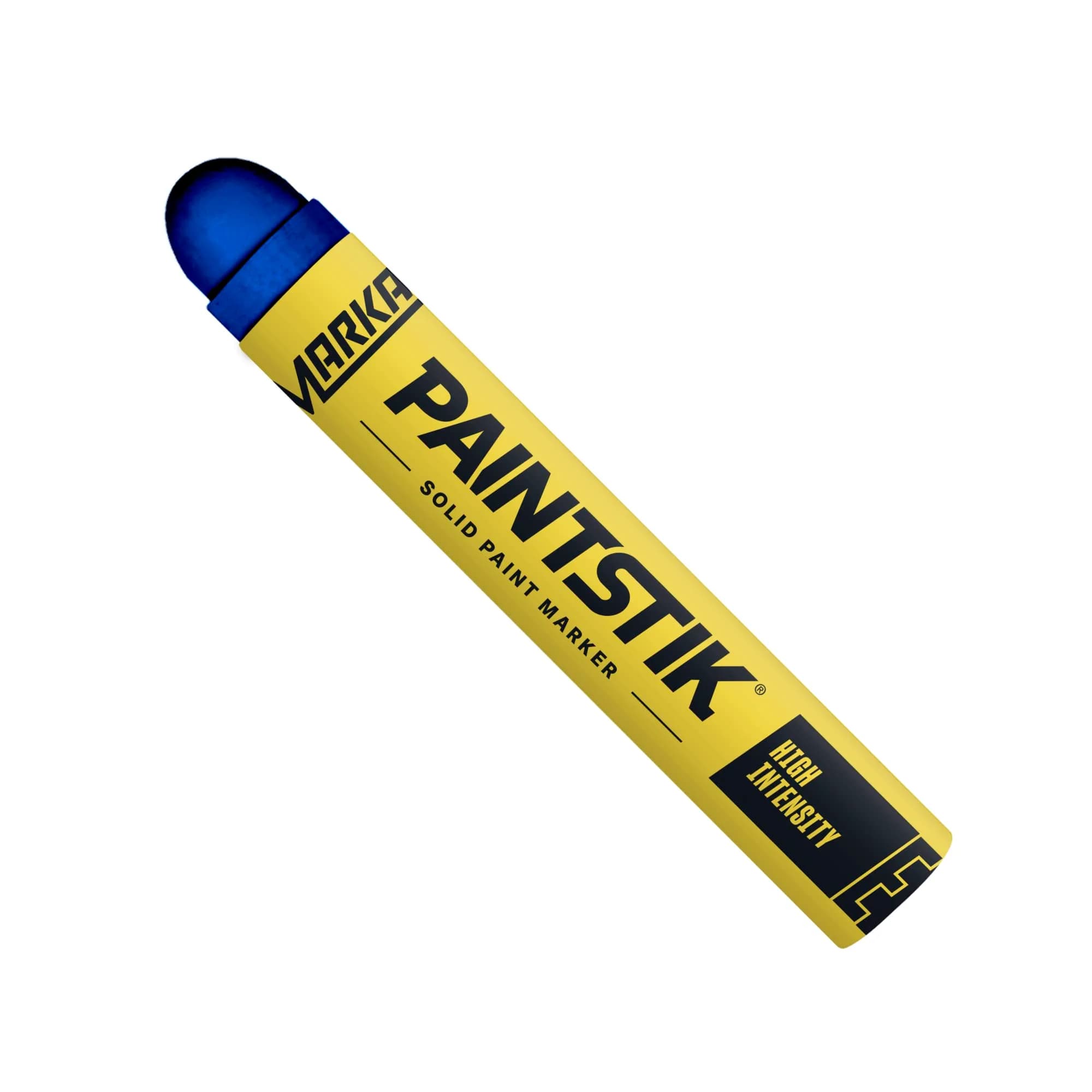 Markal 88625 High-Intensity Solid Paint Marker, Blue, 12 Pk (1.3cm Tip) | Professional Grade, Weather-Resistant, USA-Sourced - main product image