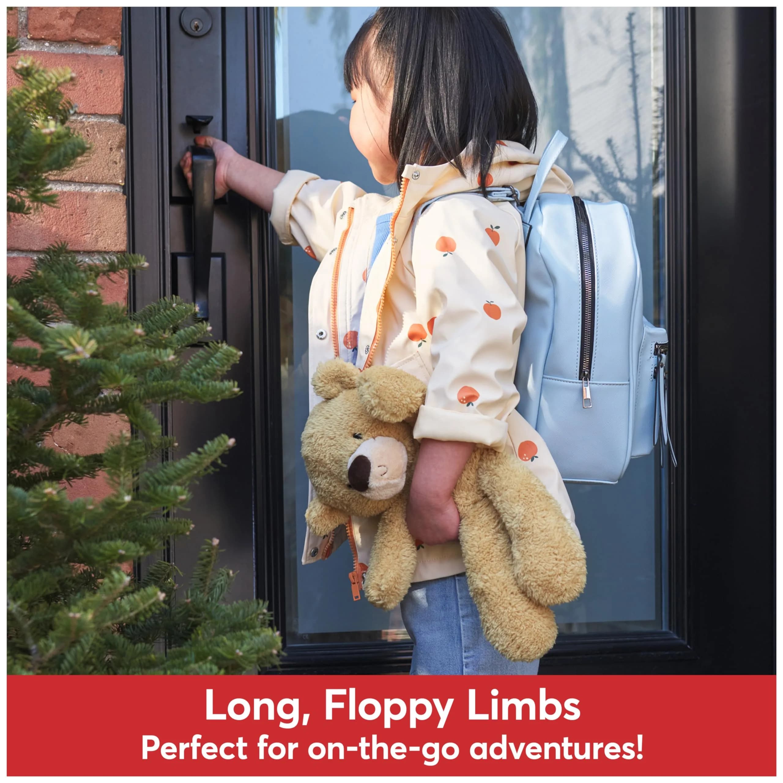 GUND Fuzzy Teddy Bear 34 cm (13.5 in) | Soft, Huggable, and Adventure-Ready - view 6