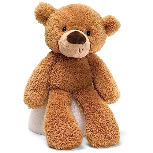 GUND Fuzzy Teddy Bear 34 cm (13.5 in) | Soft, Huggable, and Adventure-Ready thumbnail 1