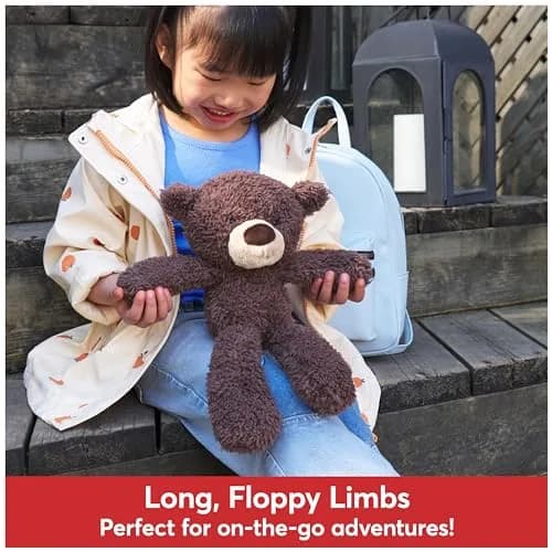GUND Fuzzy Teddy Bear 34 cm (13.5 in) | Soft, Huggable, Ages 1+ thumbnail 6