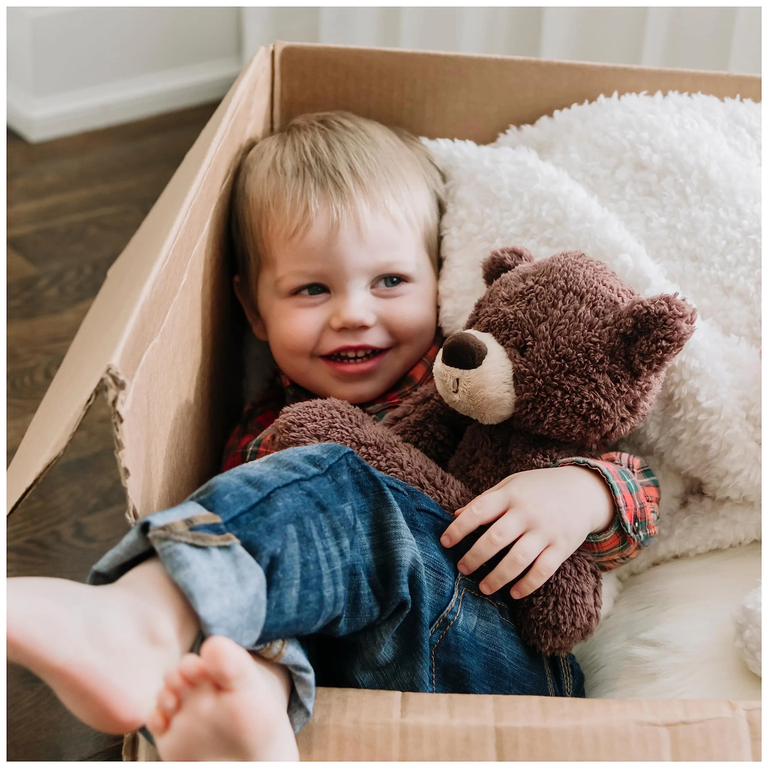 GUND Fuzzy Teddy Bear 34 cm (13.5 in) | Soft, Huggable, Ages 1+ - view 7