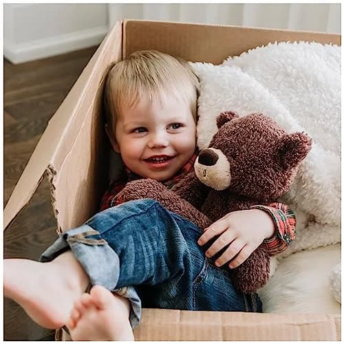 GUND Fuzzy Teddy Bear 34 cm (13.5 in) | Soft, Huggable, Ages 1+ thumbnail 7