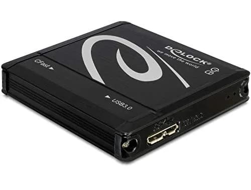 Delock USB 3.0 Card Reader > CFast 2.0 | Supports CFast I/II, 5 Gbps Data Rate, Plug & Play, Aluminium Housing thumbnail 2