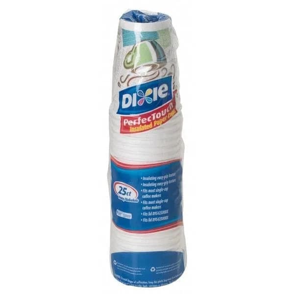 Dixie WiseSize Coffee Dreams Insulated Paper Cup 12oz | Reduces Double-Cupping & Sleeves thumbnail 4
