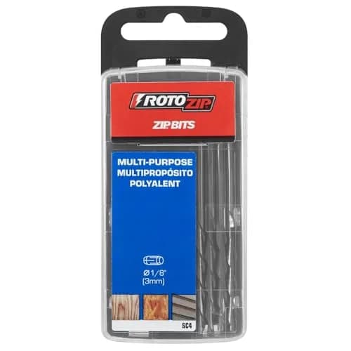 RotoZip SC4 1/8-Inch Zip Bit for Wood and Plastic | Durable High Speed Steel (70-120c) thumbnail 2