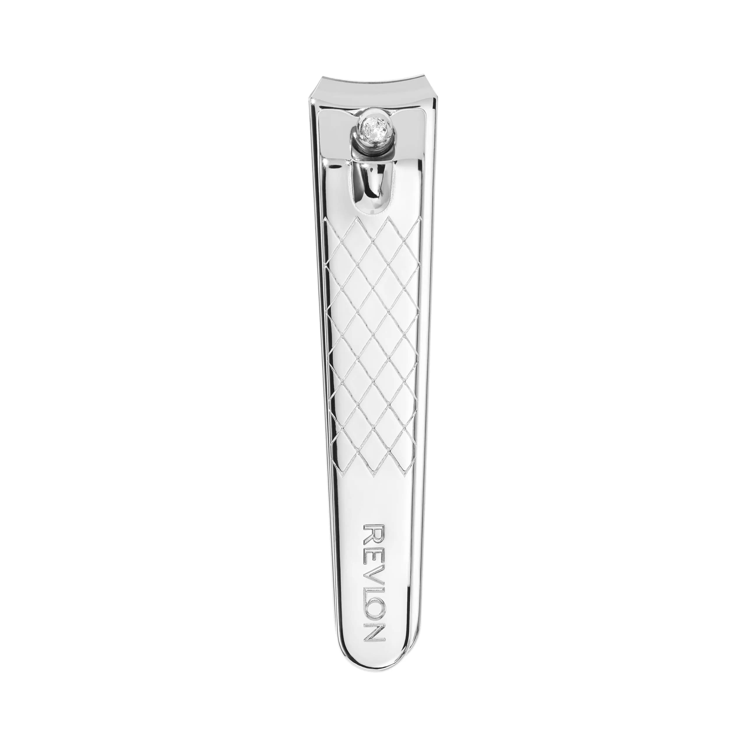 Revlon Nail Clipper With File, Curved Blade for Accurate Trimming & Grooming, Silver (9.5g) - main product image