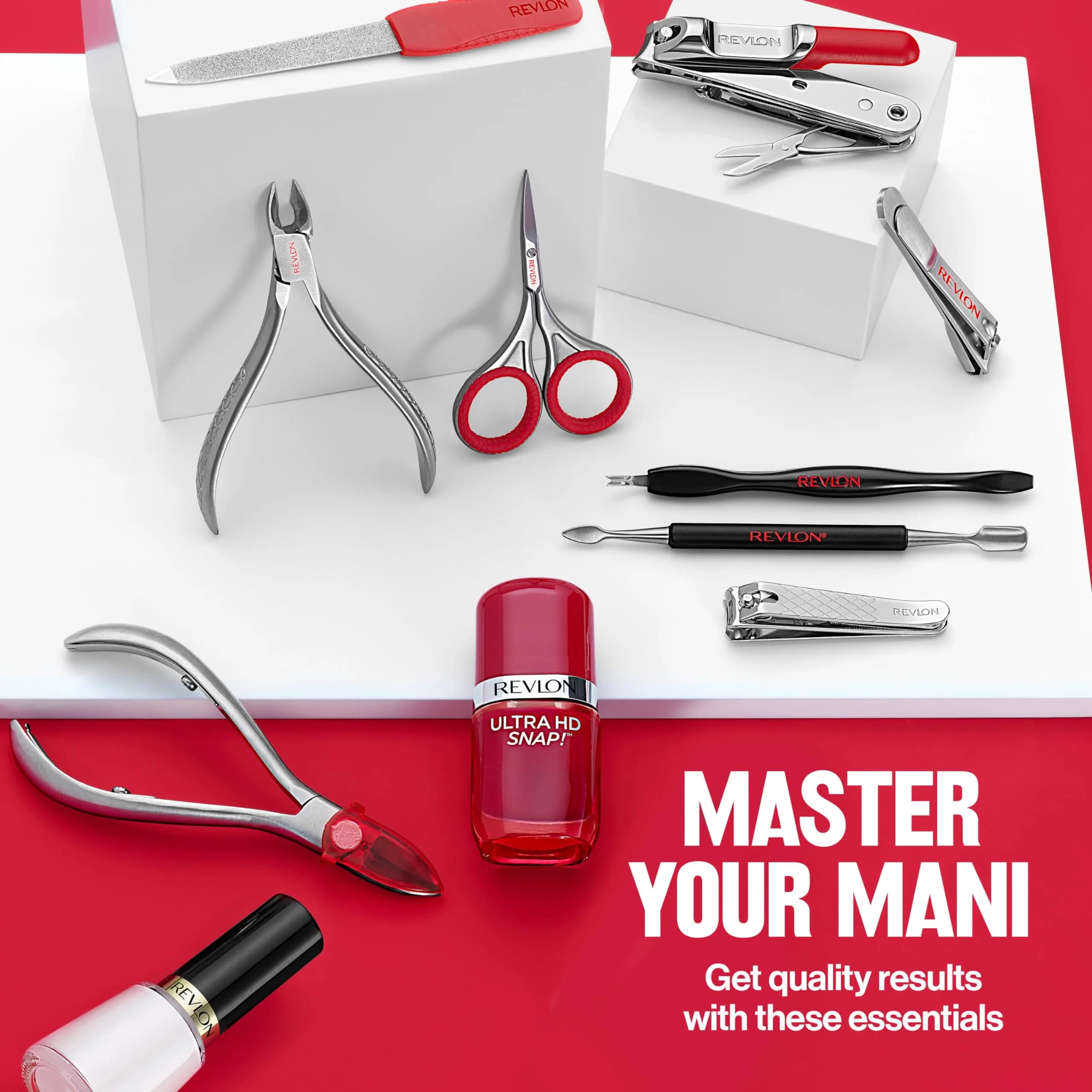 Revlon Nail Clipper With File, Curved Blade for Accurate Trimming & Grooming, Silver (9.5g) - view 9