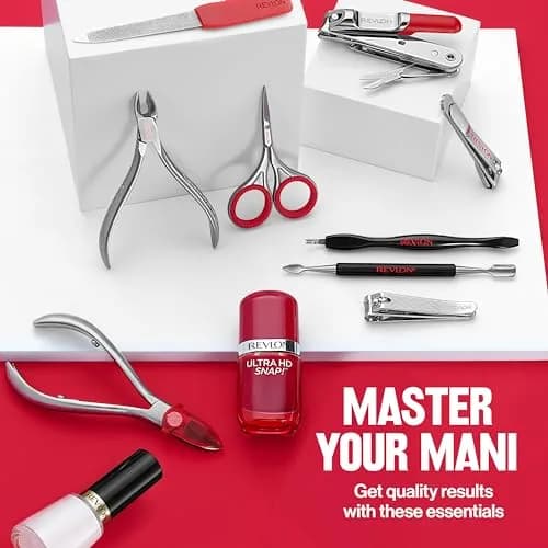 Revlon Nail Clipper With File, Curved Blade for Accurate Trimming & Grooming, Silver (9.5g) thumbnail 9