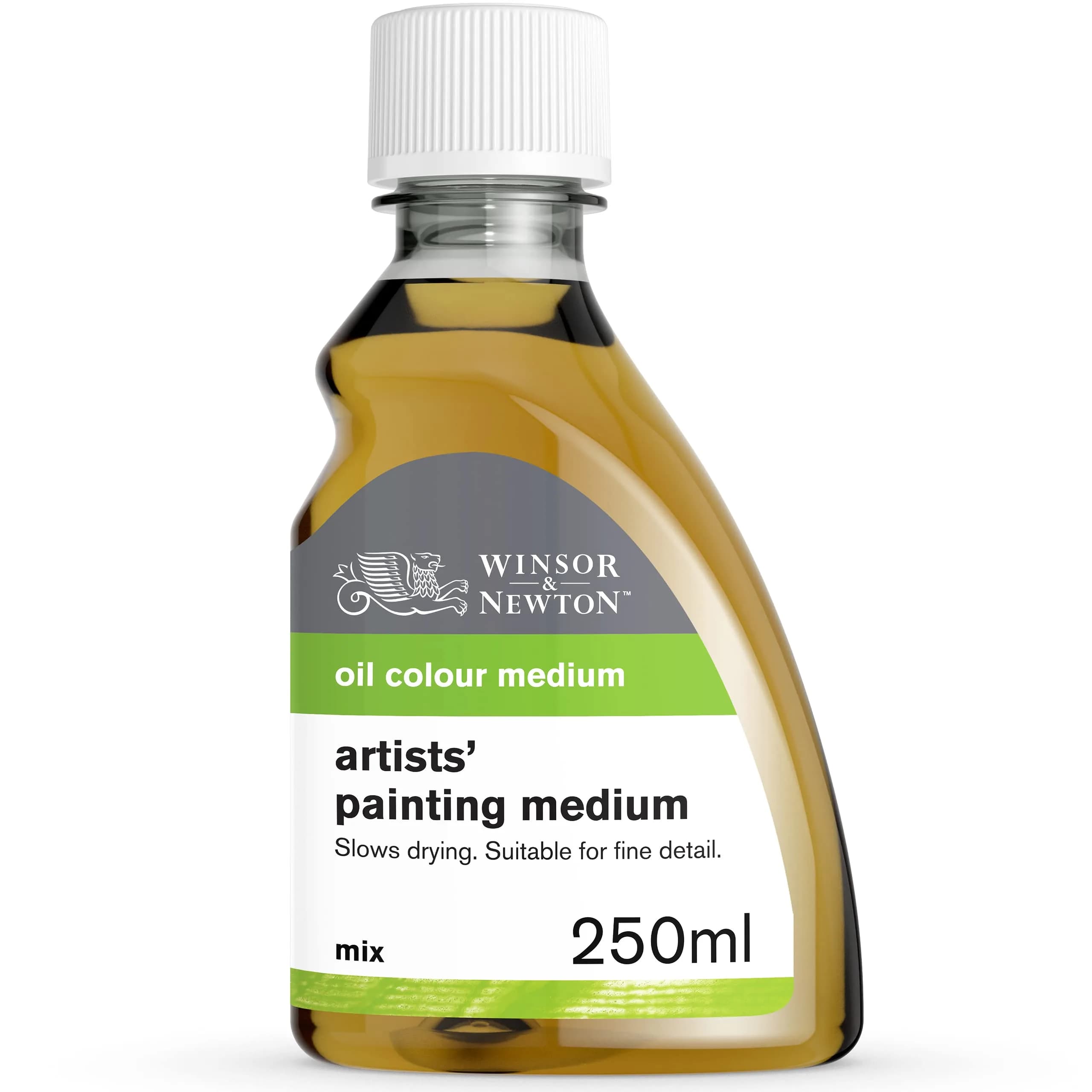 Winsor & Newton Oil Painting Medium Gloss 250ml (8.45 Fl Oz) | Slow Drying for Detail & Glazing - main product image