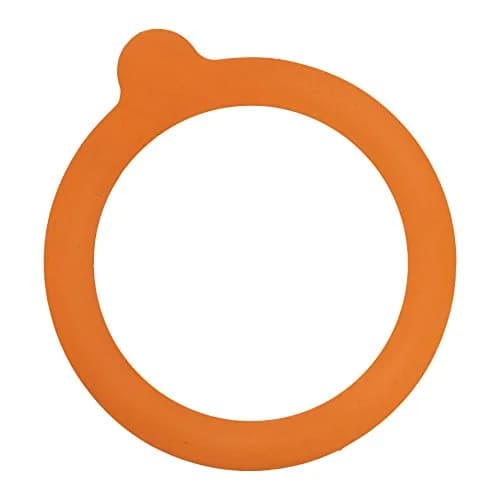 Kilner Orange Rubber Seals for Canning Jars | 6-Pack, 97mm Outer Diameter thumbnail 2