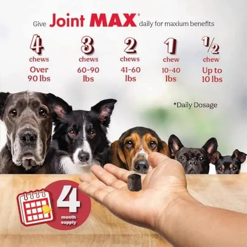 Joint Max Triple Strength Soft Chews for Dogs | Supports Joint & Cartilage Health in Aging & Active Dogs thumbnail 8