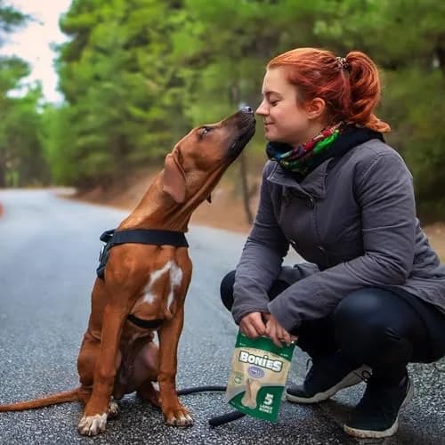 Bonies Natural Calming Formula Small-Sized Dog Bone | Supports Anxiety & Dental Health thumbnail 5