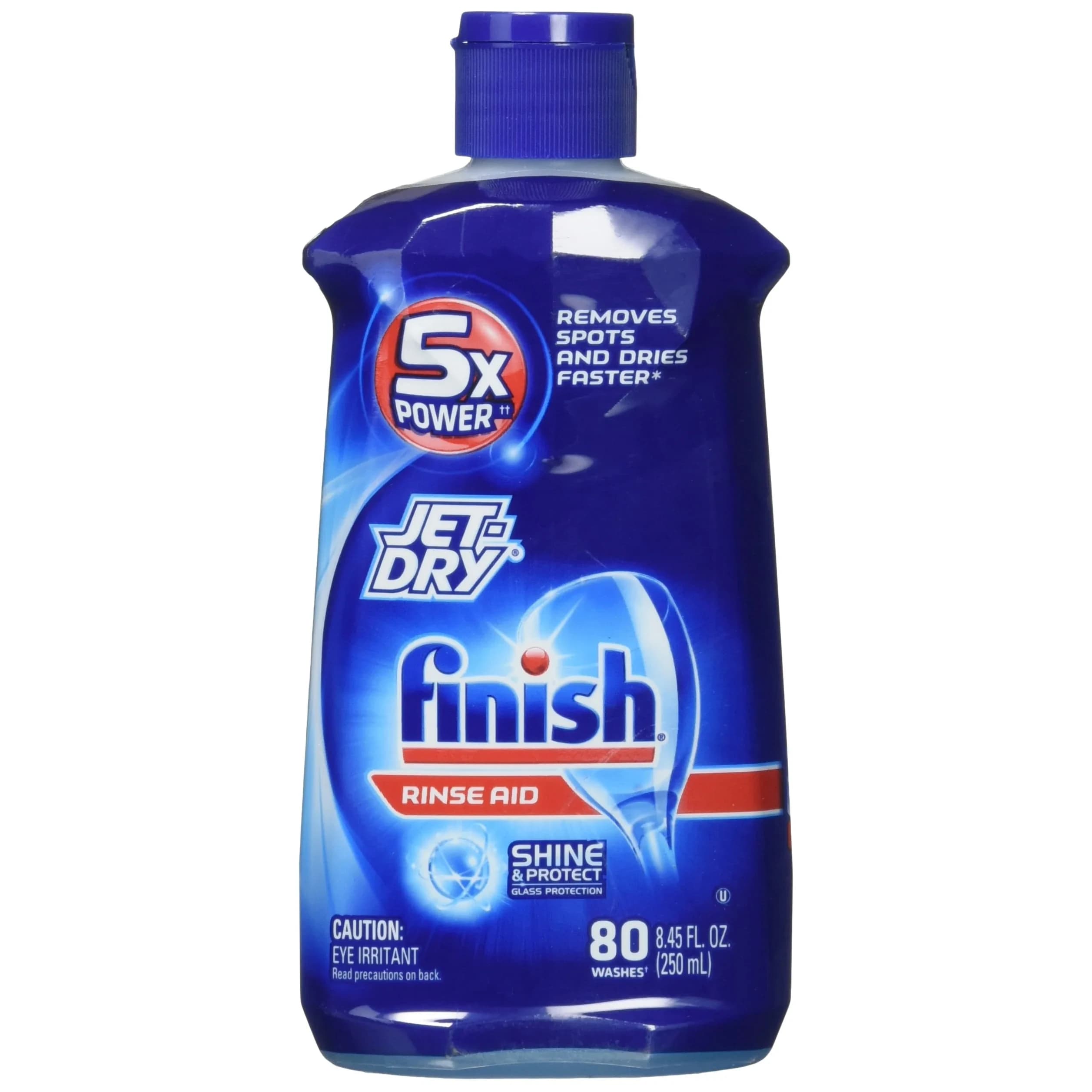 Finish Jet-Dry Rinse Aid Liquid 246ml (8.45 Fl Oz) | Superior Drying & Shine — 8.45 Fl Oz