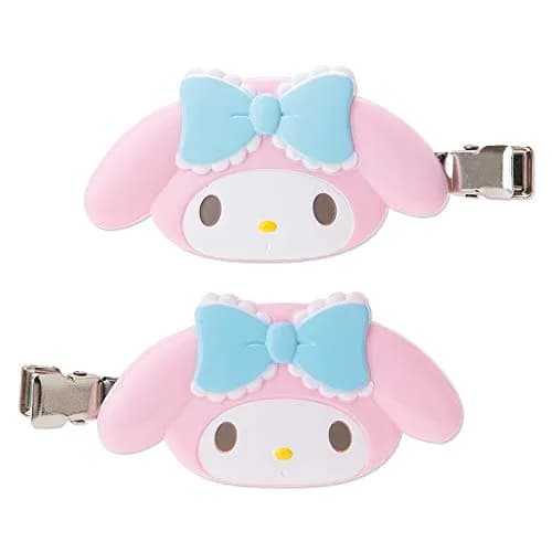Sanrio My Melody Bangs Clip Set | 6cm (2.4in) Left & Right Facing thumbnail 2