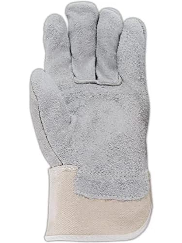 MAGID DuraMaster Leather Glove, Safety Cuff, X-Large (12 Pair), Gray | Abrasion & Tool Handling thumbnail 2