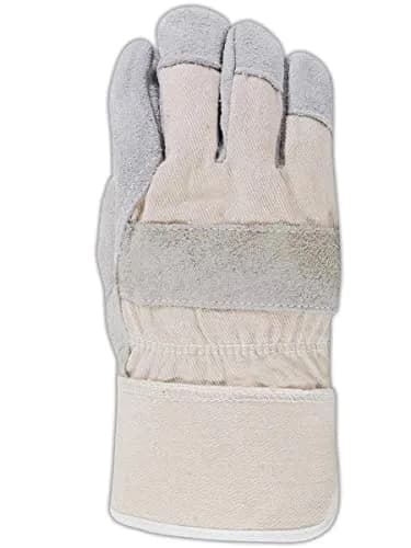 MAGID DuraMaster Leather Glove, Safety Cuff, X-Large (12 Pair), Gray | Abrasion & Tool Handling thumbnail 3
