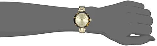 Anne Klein Women's Resin Bangle Watch 34mm Gold-Tone Dial Elegant Accessory thumbnail 6