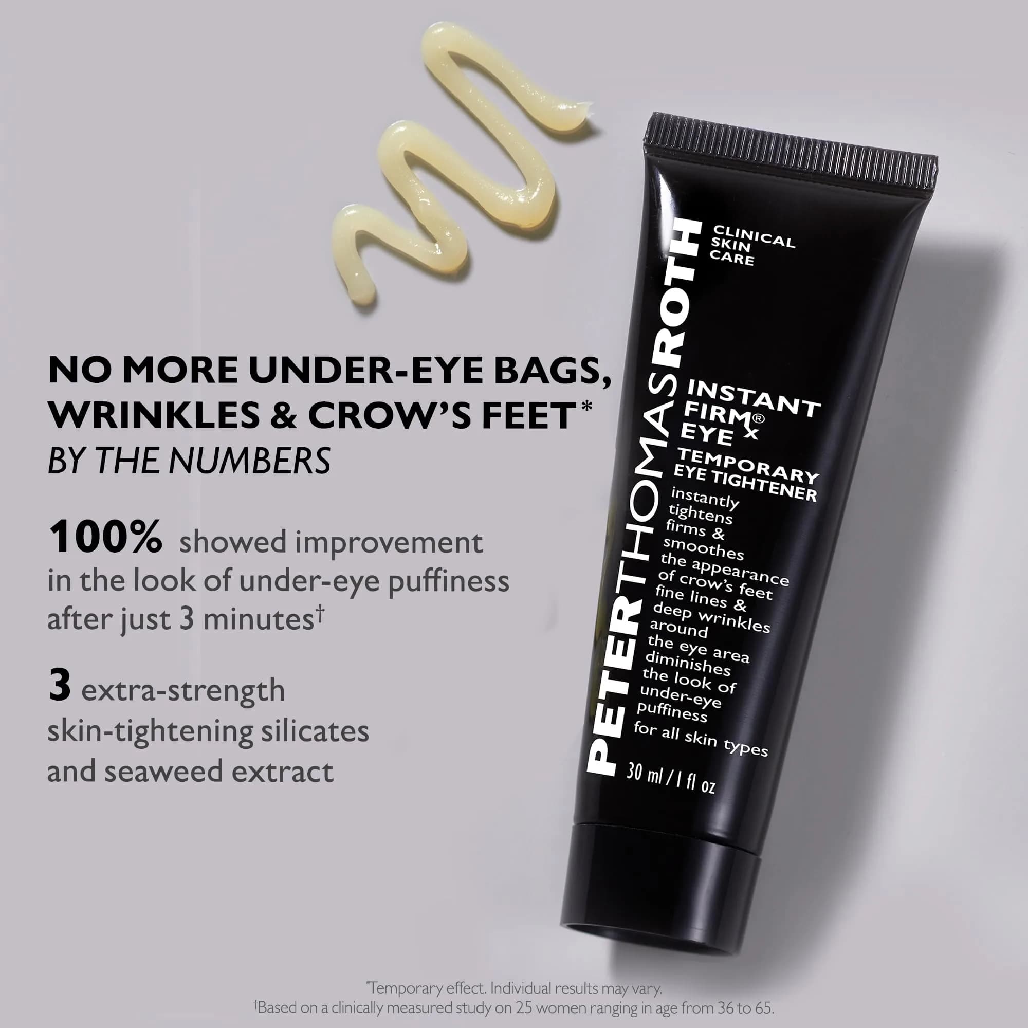 Peter Thomas Roth Instant FIRMx® Eye Temporary Eye Tightener 30ml (1 Fl Oz) | Ophthalmologist-Tested for Instant Firmness - view 5
