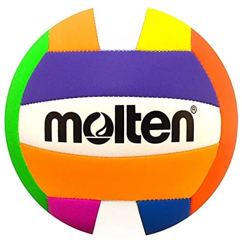Molten Camp Volleyball Neon | Official Size & Weight for Indoor & Outdoor Play thumbnail 1