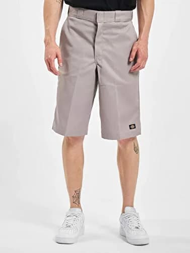 Dickies Men's 13 Inch Loose Fit Work Short - Durable Utility Shorts, Multi-Pocket Design, Lightweight for Shop & Jobsite, Silver Gray, 50 US | Heavy-Duty Workwear thumbnail 3