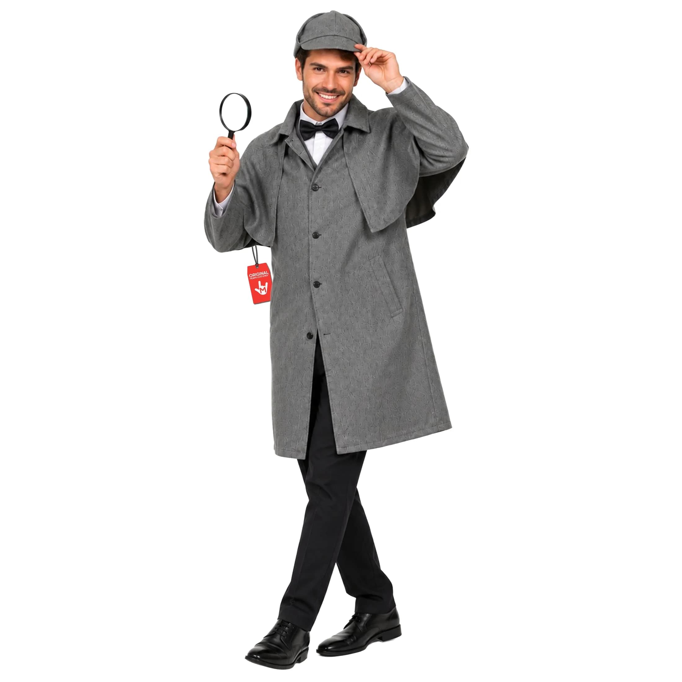fun shack Sherlock Holmes Costume Men, Detective Costume M | Victorian Detective Look