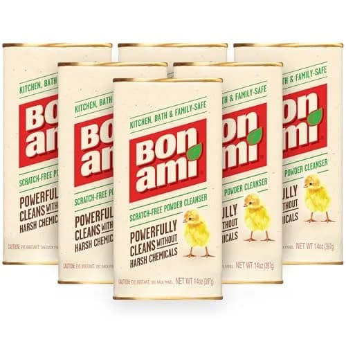 Bon Ami Powder Cleanser 14 oz (397g) | Hypoallergenic, Non-Abrasive, Odor Absorbing thumbnail 1