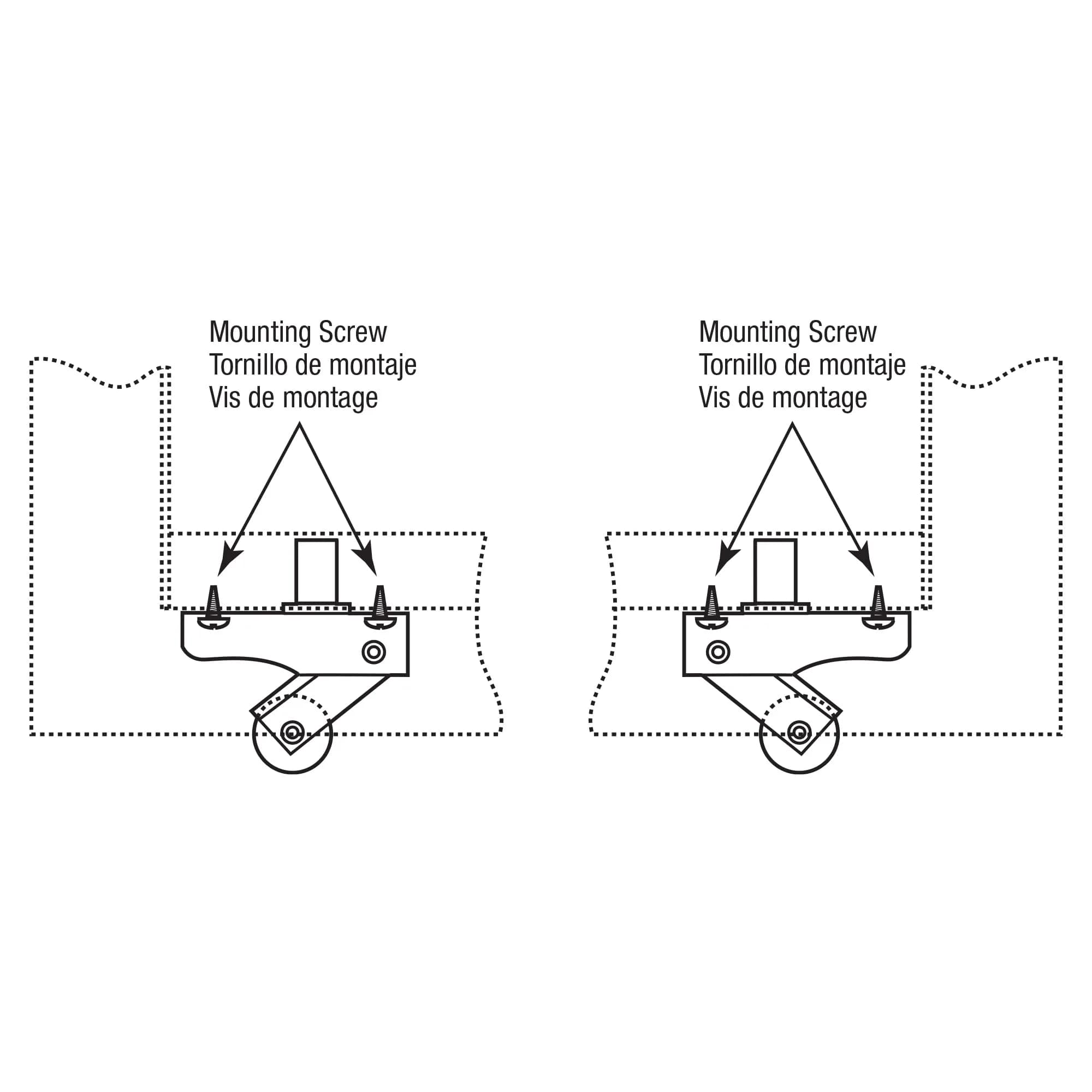 PRIME-LINE B 701 1 Inch Nylon Screen Door Roller, 2 Pack | Spring-Loaded Adjustment for Smooth Operation - view 3
