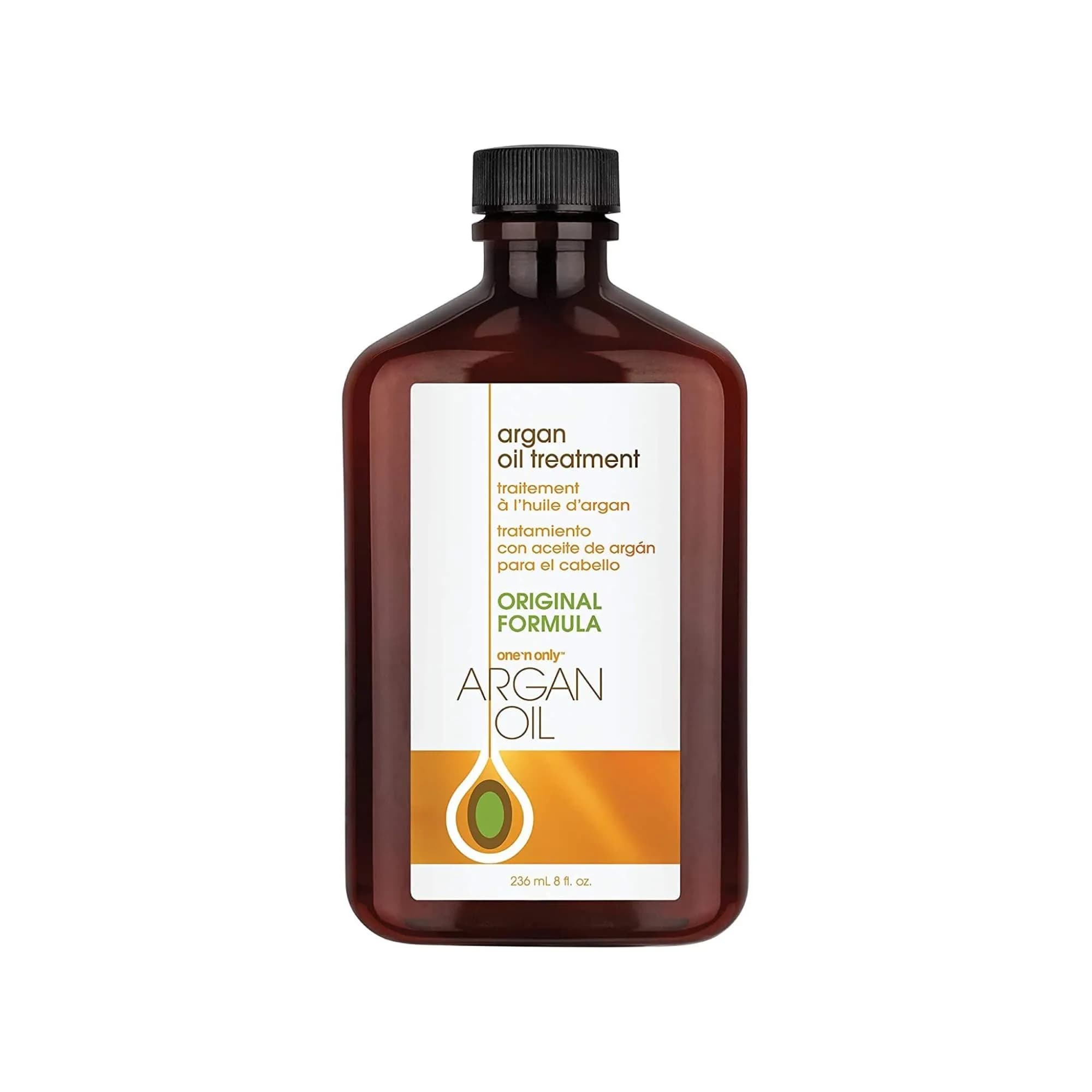 One 'N Only Argan Oil Hair Treatment 8 oz | Shine, Heat Protectant & Frizz Control - main product image